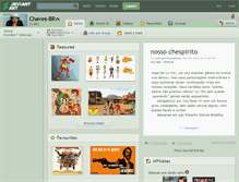 Tablet Screenshot of chaves-br.deviantart.com