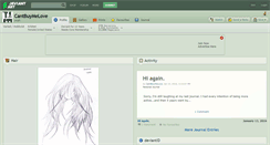 Desktop Screenshot of cantbuymelove.deviantart.com