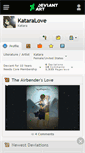 Mobile Screenshot of kataralove.deviantart.com