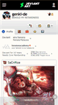 Mobile Screenshot of genki-de.deviantart.com