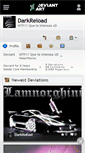 Mobile Screenshot of darkreload.deviantart.com