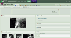Desktop Screenshot of miss-techno-kitty.deviantart.com