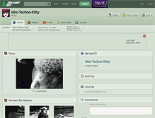Tablet Screenshot of miss-techno-kitty.deviantart.com