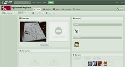Desktop Screenshot of digi-insane-asylum.deviantart.com