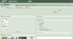 Desktop Screenshot of pandasap.deviantart.com