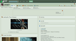 Desktop Screenshot of coolcat21.deviantart.com
