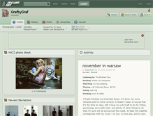 Tablet Screenshot of grafbygraf.deviantart.com