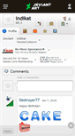 Mobile Screenshot of indikat.deviantart.com