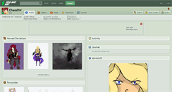 Desktop Screenshot of chaosdw.deviantart.com