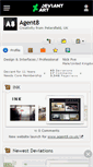 Mobile Screenshot of agent8.deviantart.com