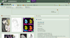 Desktop Screenshot of miss-fairy-tail.deviantart.com
