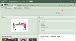 Desktop Screenshot of matoki.deviantart.com