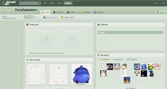 Desktop Screenshot of furryexpansion.deviantart.com