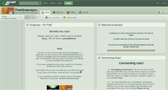 Desktop Screenshot of freegiveaways.deviantart.com