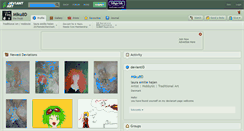 Desktop Screenshot of miku8d.deviantart.com