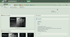 Desktop Screenshot of iartiless.deviantart.com