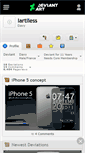 Mobile Screenshot of iartiless.deviantart.com