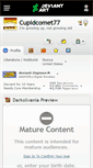 Mobile Screenshot of cupidcomet77.deviantart.com