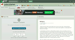 Desktop Screenshot of lucifer-intheflesh.deviantart.com
