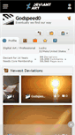 Mobile Screenshot of godspeed0.deviantart.com