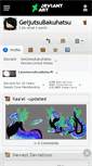 Mobile Screenshot of geijutsubakuhatsu.deviantart.com