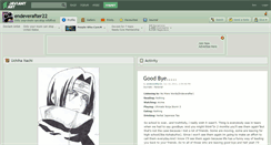 Desktop Screenshot of endeverafter22.deviantart.com
