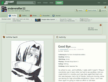 Tablet Screenshot of endeverafter22.deviantart.com