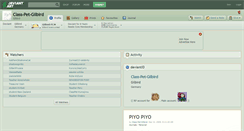Desktop Screenshot of class-pet-gilbird.deviantart.com