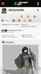 Mobile Screenshot of dorkynoodle.deviantart.com