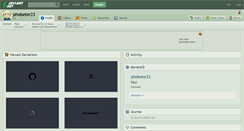 Desktop Screenshot of phobetor23.deviantart.com