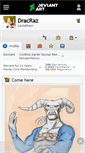 Mobile Screenshot of dracraz.deviantart.com