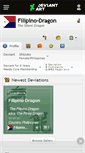 Mobile Screenshot of filipino-dragon.deviantart.com