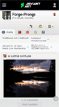 Mobile Screenshot of forge-prongs.deviantart.com