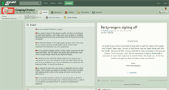Desktop Screenshot of cosplaycircle.deviantart.com