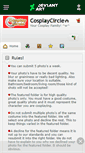 Mobile Screenshot of cosplaycircle.deviantart.com