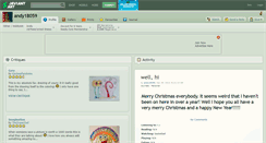 Desktop Screenshot of andy18059.deviantart.com