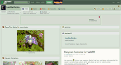 Desktop Screenshot of loolita-ponies.deviantart.com