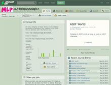 Tablet Screenshot of mlp-roleplayismagic.deviantart.com