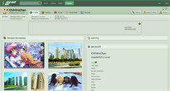 Desktop Screenshot of chihiirochan.deviantart.com