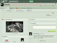 Tablet Screenshot of kaslawok.deviantart.com