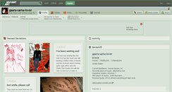 Desktop Screenshot of gaara-sama-lover.deviantart.com