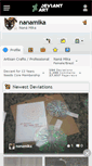 Mobile Screenshot of nanamika.deviantart.com