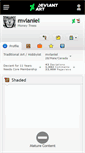 Mobile Screenshot of mvlaniel.deviantart.com