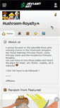 Mobile Screenshot of mushroom-royalty.deviantart.com