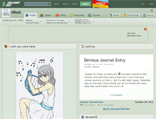 Tablet Screenshot of hihuli.deviantart.com