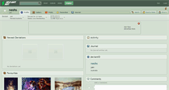 Desktop Screenshot of neohs.deviantart.com