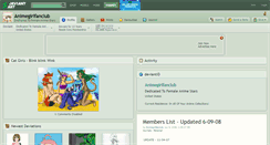Desktop Screenshot of animegirlfanclub.deviantart.com