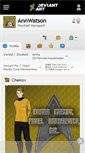 Mobile Screenshot of annwatson.deviantart.com