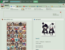 Tablet Screenshot of kaox2.deviantart.com