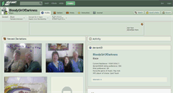 Desktop Screenshot of bloodygirofdarkness.deviantart.com